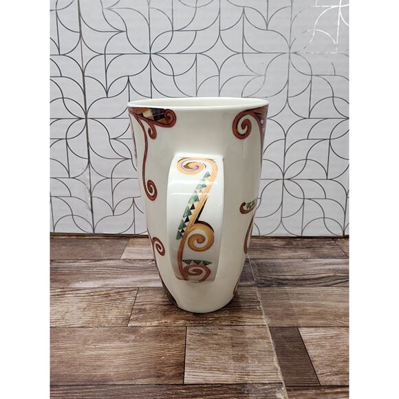 RARE Goebel Gustav Klimt Large 6" Mug Old World Vintage Bone China - Expectation - Picture 2 of 6